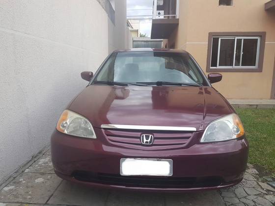 HONDA CIVIC 1.7 LX 16V GASOLINA 4P AUTOMÁTICO HONDA CIVIC 1.7 LX 16V GASOLINA 4P AUTOMÁTICO